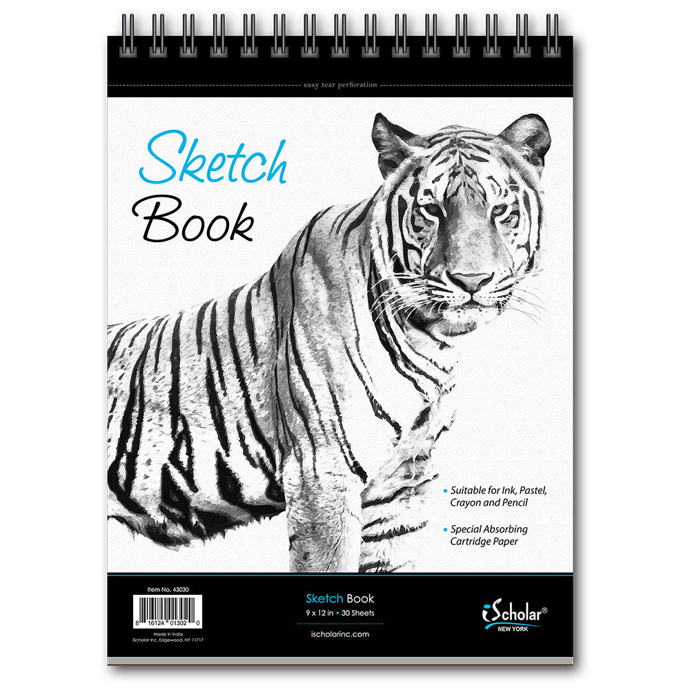 Sketch Pad  9″ X 12″ 30 Sheets