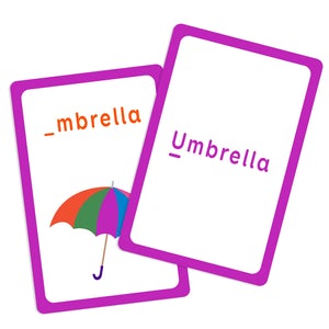 Flash Cards Alphabet Preschool (36/Pack)