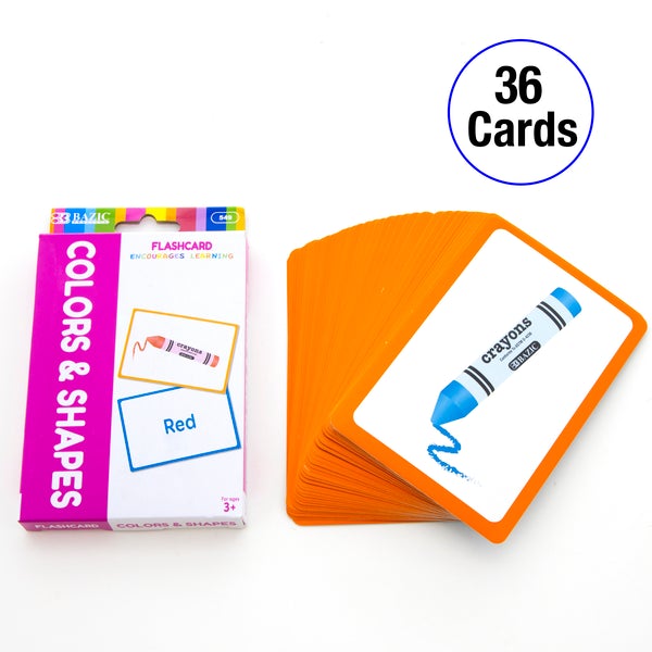 Flash Cards Colors Preschool (36/Pack)