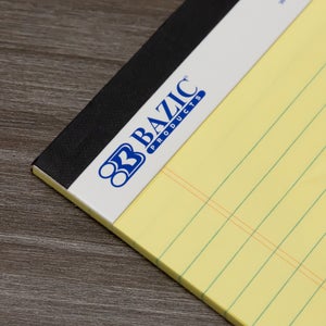 Canary Jr. Perforated Writing Pad 5" X 8" 50 Ct.(2/Pack)