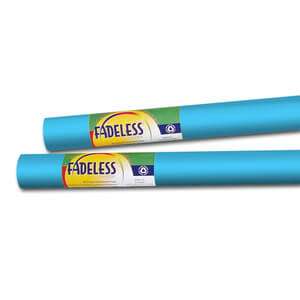 Fadeless Paper Roll 48" x 50' Lite Blue