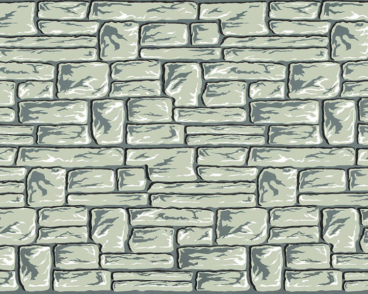 Design Fadeless Paper Roll 48" x 50' Flagstone