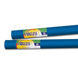 Fadeless Paper Roll 48" x 12' Rich Blue