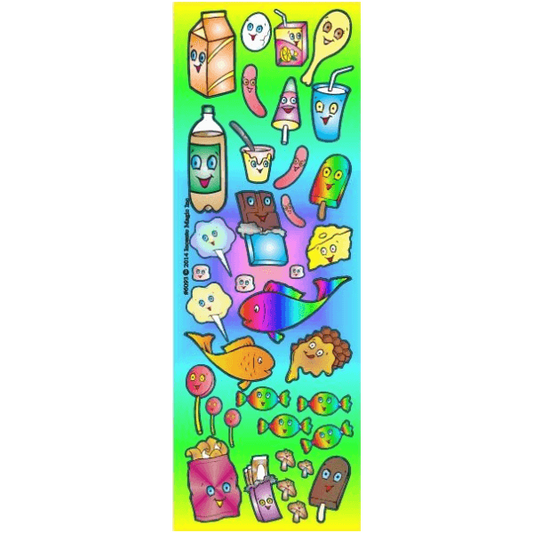 Food Brachos Shehakol Animated Stickers 6-Sheet pack