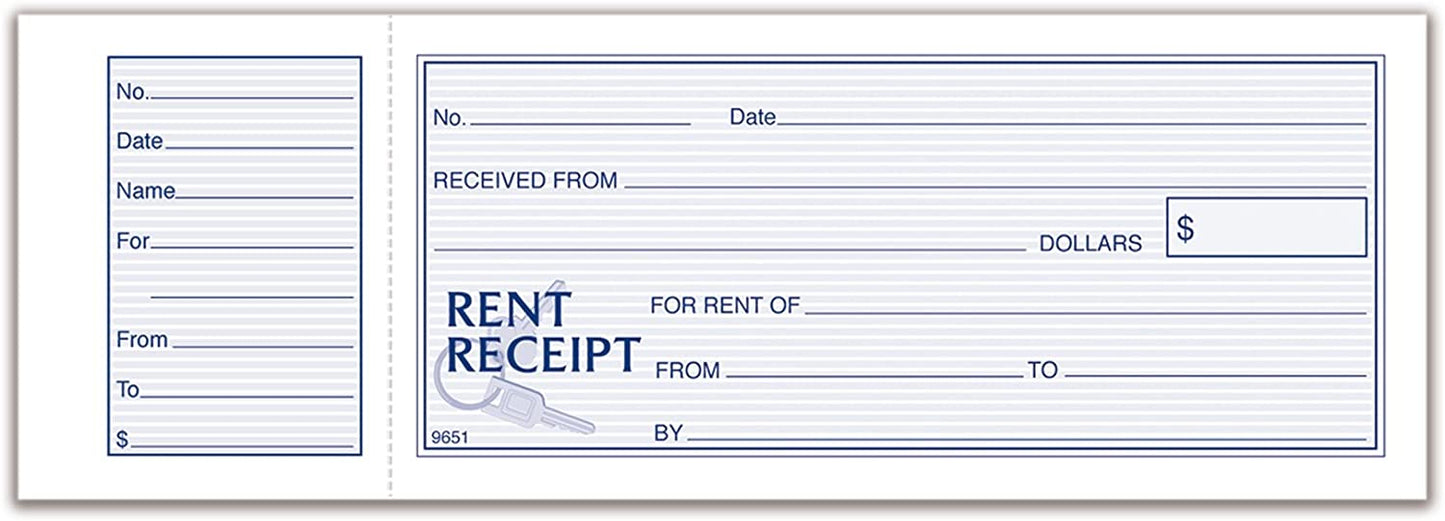 Adams Rent Receipt Book