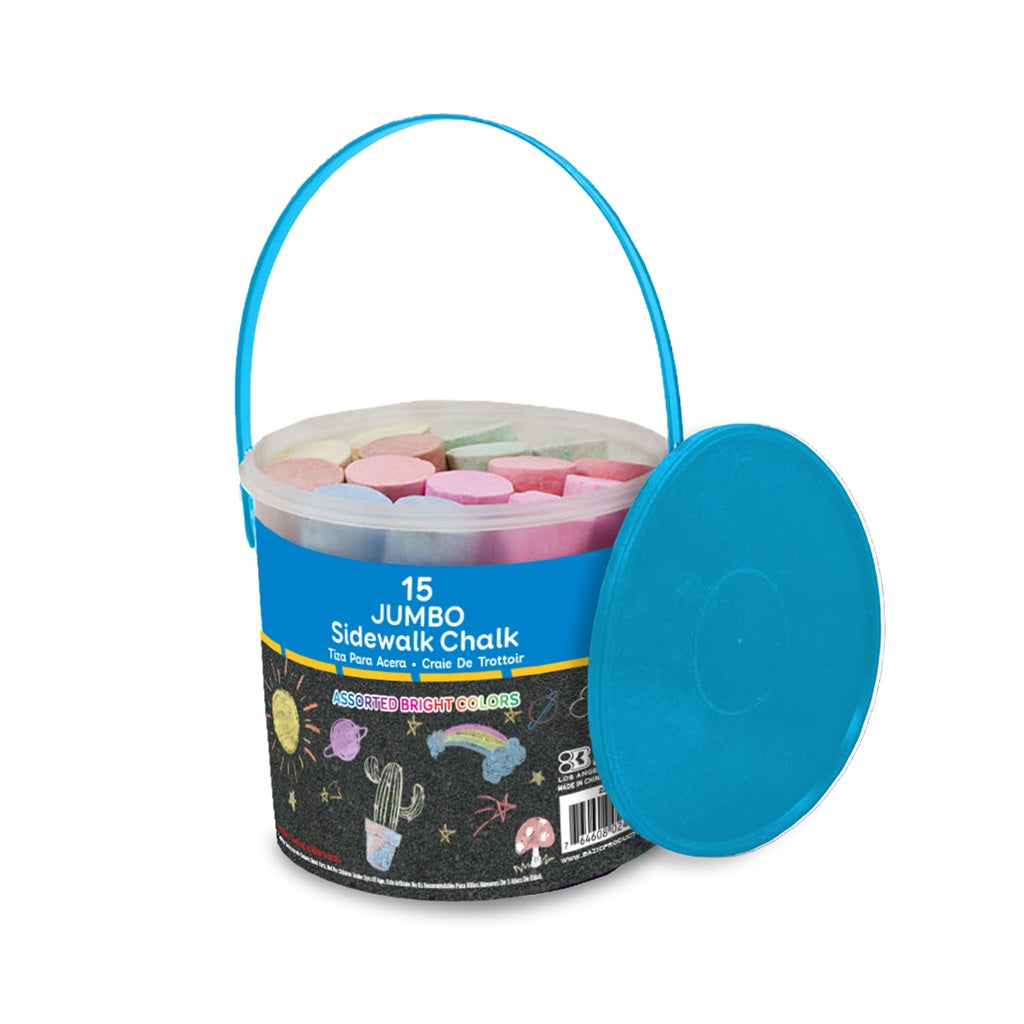 Jumbo Color Chalk (15/Bucket)