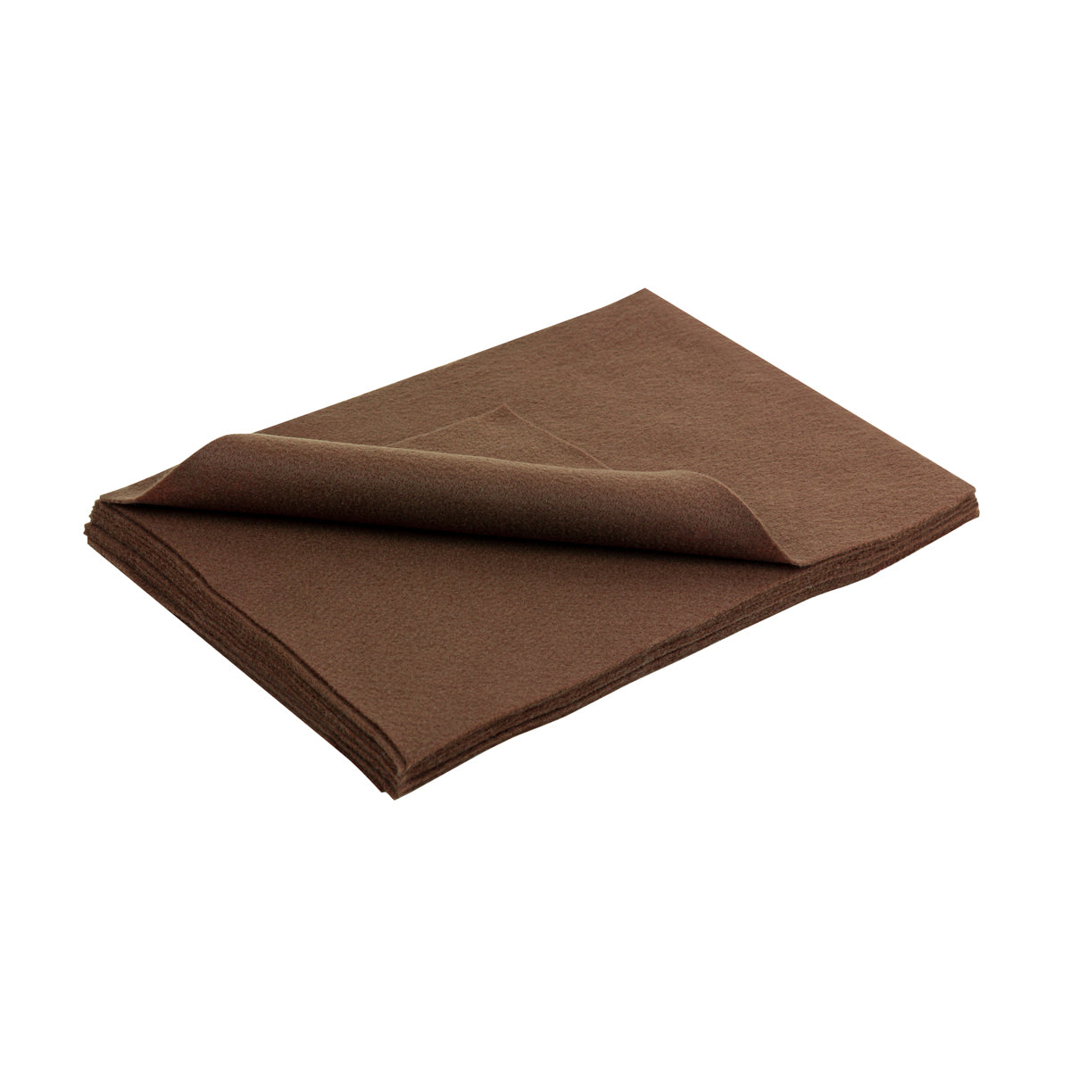 Brown Felt Sheets 9" x 12"