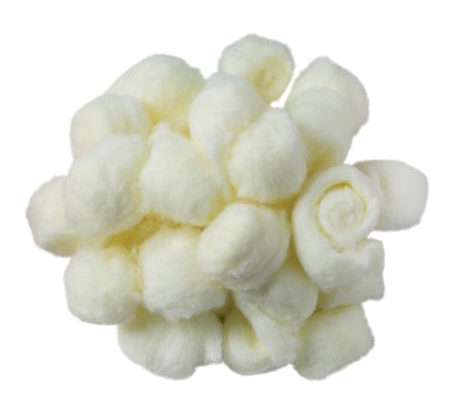 Yellow Craft Fluffs 100 Pcs