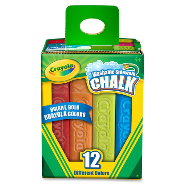 Crayola Washable Sidewalk Chalk