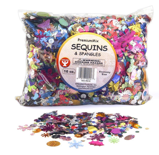 Sequins 16oz Poly Bag