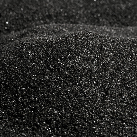 Colored Sand, Black, 1 lb. Container