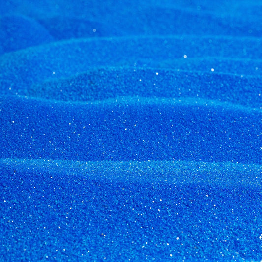 Colored Sand, Blue, 1 lb. Container