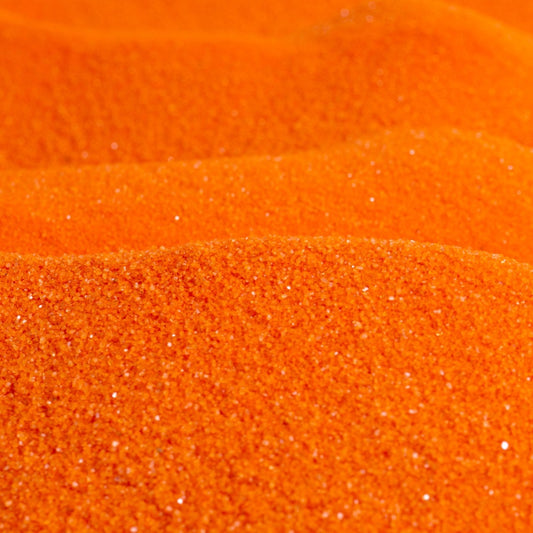 Colored Sand, Orange, 1 lb. Container
