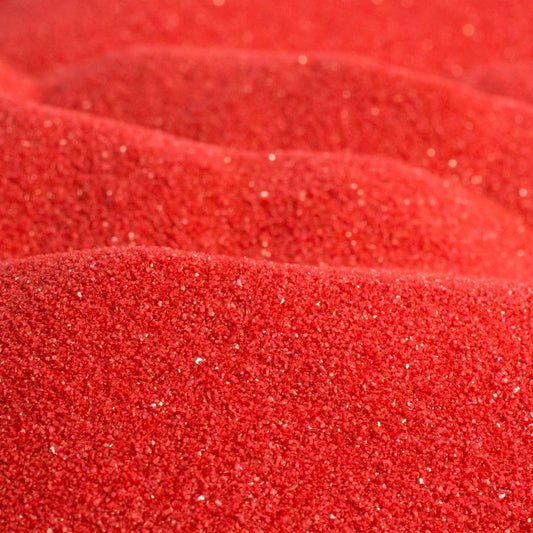 Colored Sand, Red, 3 lb. Container