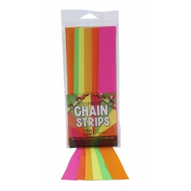 Fluorescent Chain Strips Assorted 100 Pcs