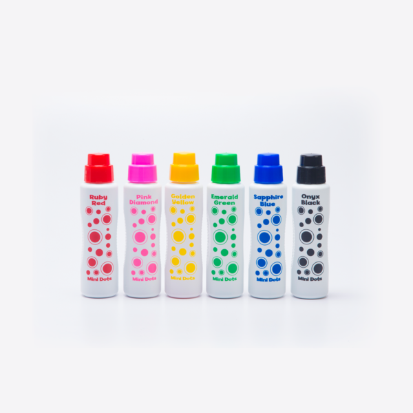 Mini Jewel Tone 6 Pack Dot Markers