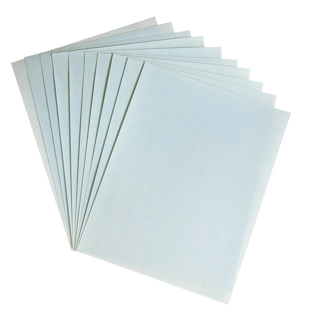 Velour Paper 10 Sheets 8.5" x 11" Light Blue